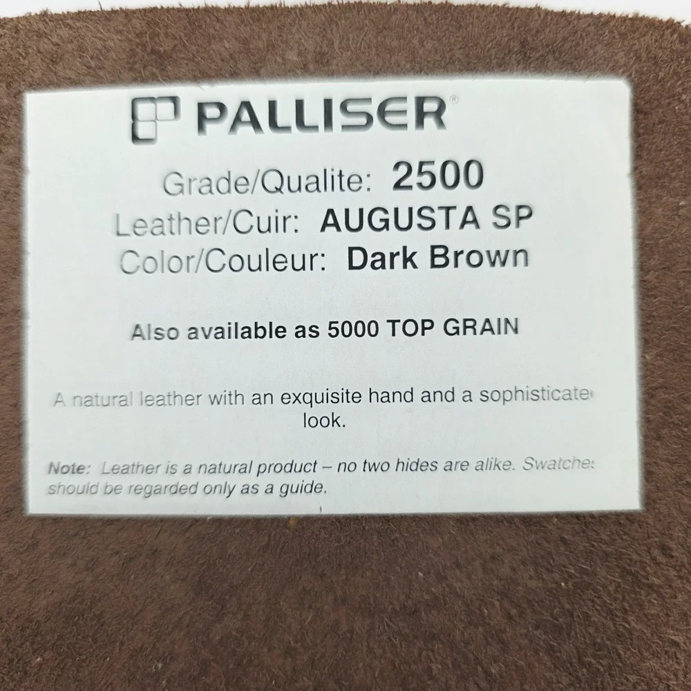 Lot Of 5 Blk Brn Leather Sample Upholstery Swatches for Bookbinding Bags Wallet